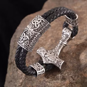 Armbånd med Thors hammer