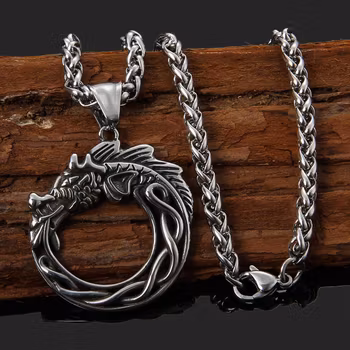 Smykke Midgardsormen i ring