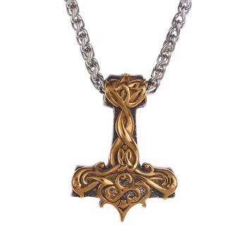 Mjølner smykke i Celtic stil.