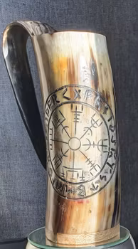 Drikkehorn/Mjødbeger ca. 500 ml.