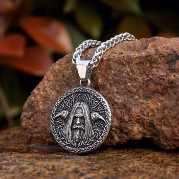 Odin med Hugin og Munin