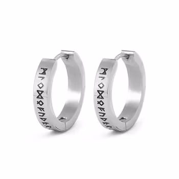 Ny modell 20 mm. ørering med runer