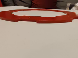 BEADLOCK RINGAR 12" RÖD