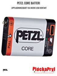 Petzl Core batteri 1250mA