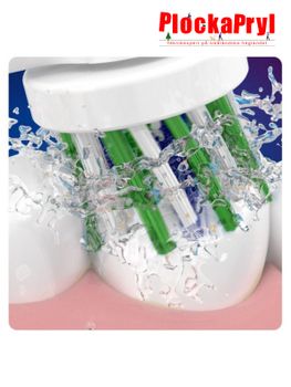 Borsthuvud ORAL-B Cross Action 6-pack
