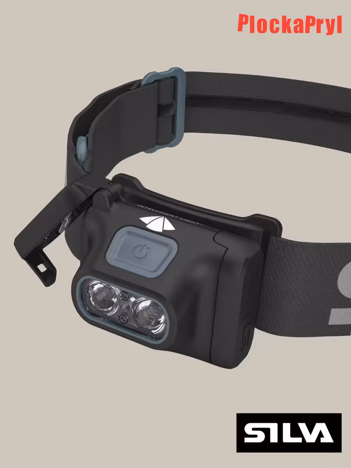 Silva Scout 3XTH - Pannlampa, svart, 350lm