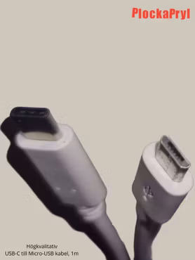 USB-C till Micro-USB - Kabel 1 meter