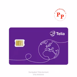 Telia kontantkort - Startpaket med SIM kort