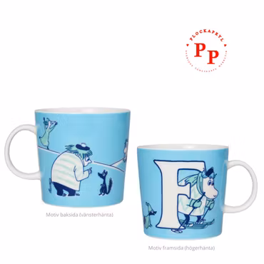 Mumin mugg - ABC F (4 dl)