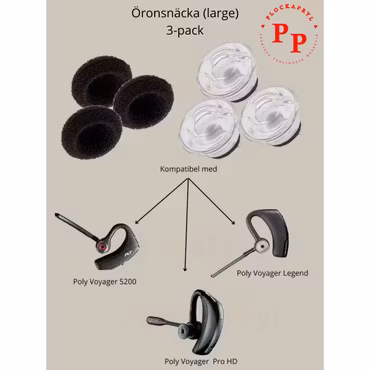 Plantronics Voyager öronkuddar (Large)