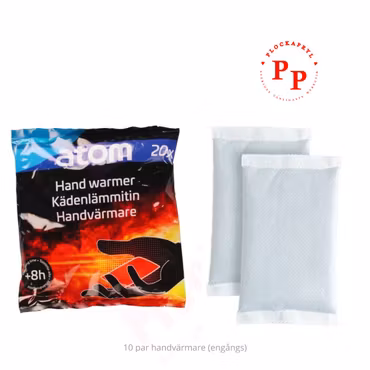 Kemiska handvärmare | ATOM - 10 par