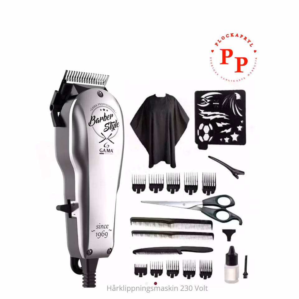 Hårklippare, kabelansluten (230V)