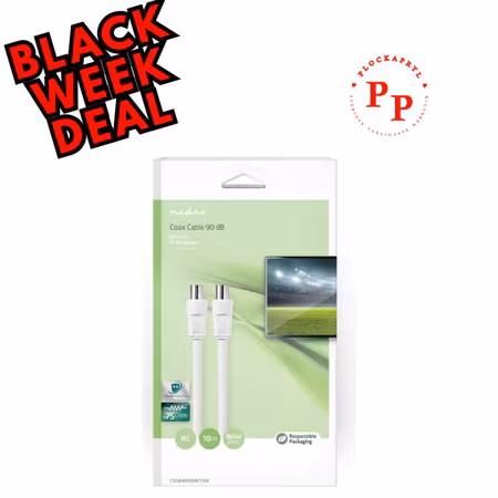 Koaxialkabel (antennkabel) - 10 meter