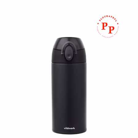 Vildmark Termosmugg On The Go, 0,35L (svart)
