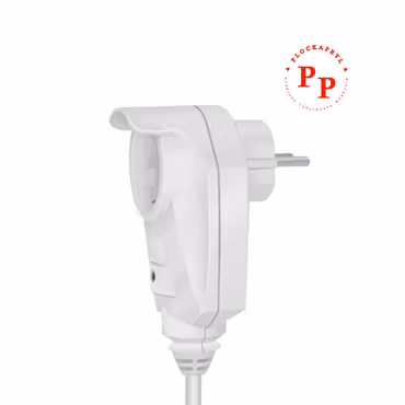 Grenuttag 3-Vägs med genomgående kontakt