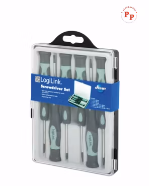 Precisionsmejselsats 6-delar, Torx/stjärn/spår