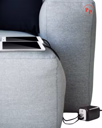 30W PD USB-laddare med fast nätkabel