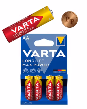 Varta Longlife Max Power AA Batteri 4-pack