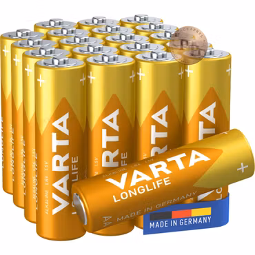 Varta Longlife AA batteri 20-pack