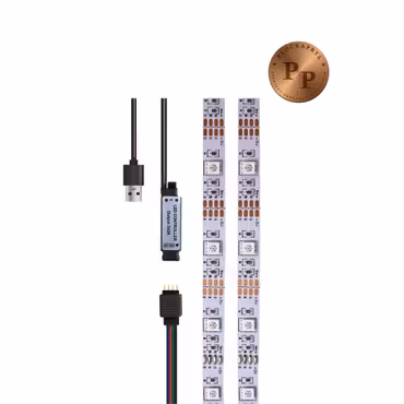 LED-tejp inkl fjärrkontroll. 3 meter (RGB)