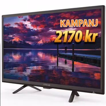 TV 24 tum 12 Volt - TV, Svart
