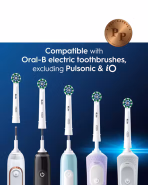 Borsthuvud Oral-B Pro Cross Action (svarta) 5-pack