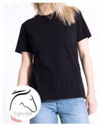 T-shirt med egen logga/text