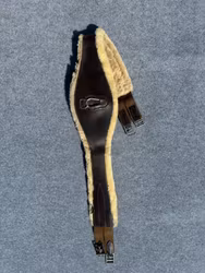 Sadelgjord brun, 140 cm