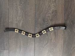 Pannband Maya Delores full, svart