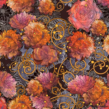 Dahlia dans