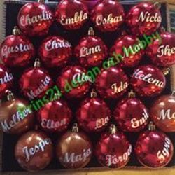 Julkulor plast