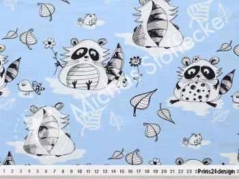 Raccoon blue