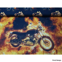 Fire car