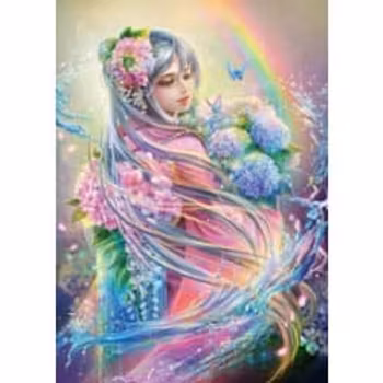 Rainbow girl 40*50,