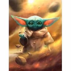 Baby yoda 50*60