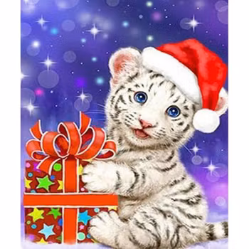 Chrismas tiger  40*50,