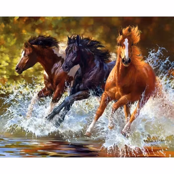 Running horse 40*60,