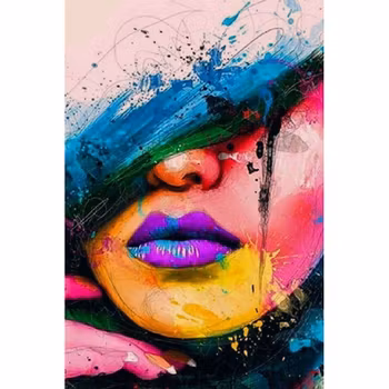 Colurful women 40*50