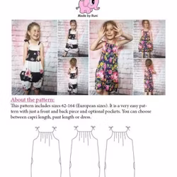 Summer Romper child size 62-164