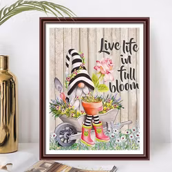 Gnome santa 40*50