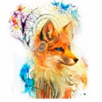 Beautiful Fox  40*50