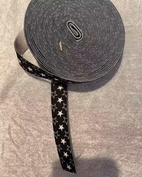 Stjärnor svart 25mm