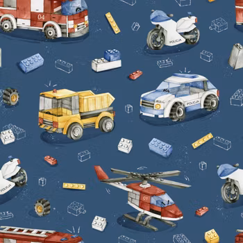 Utryckningsfordon i lego