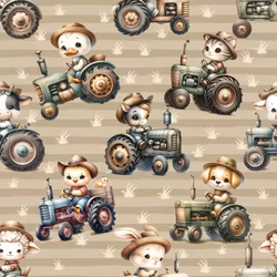 Working at the farm