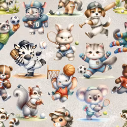 Sporting animals