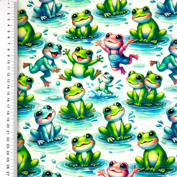 Happy frogs