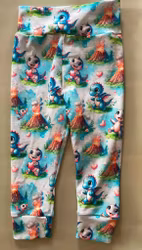 Sydda leggings i trikå till de små, i stl 86