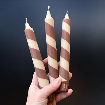 Cocoa Twist-stearinljus