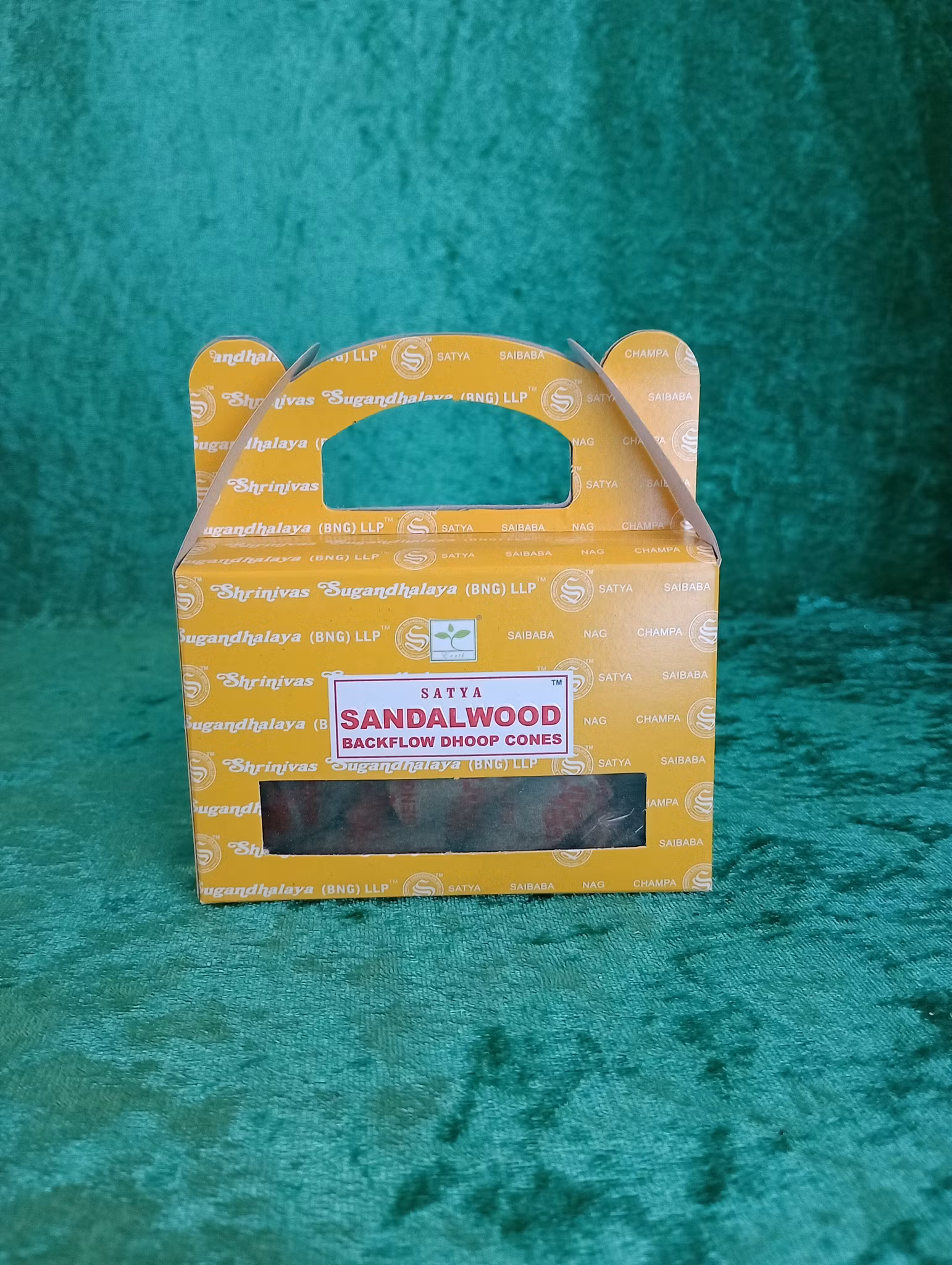 Rökelse Satya Sandalwood Backflow