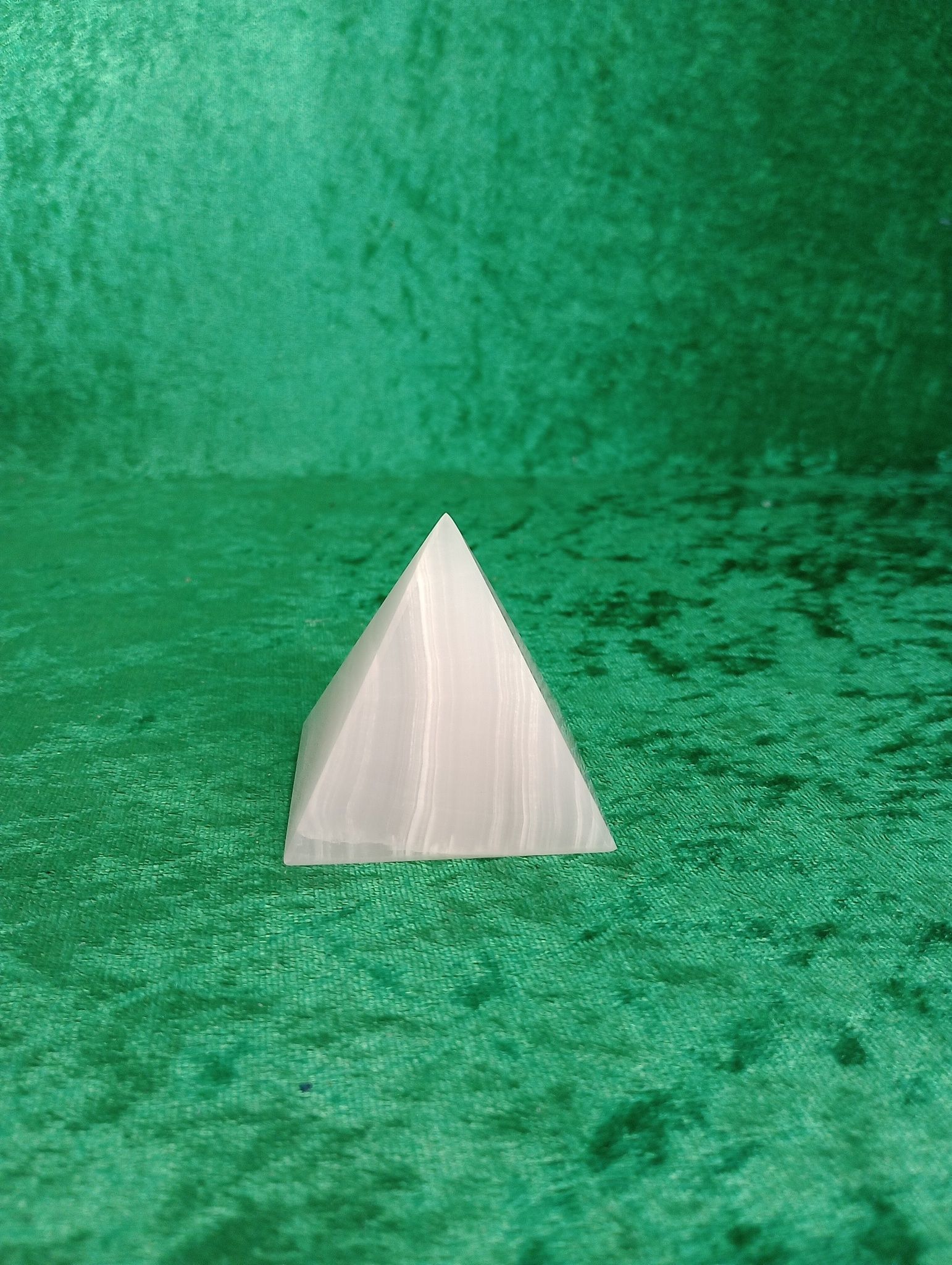 Rosa Kalcit Pyramid